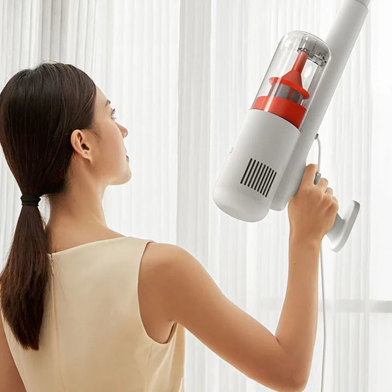Vacuum Cleaner 2  For Home Sweeping Cleaning 16kPa Strong Cyclone Suction 0.5L Dust Cup Handheld Vacuum Cleaners