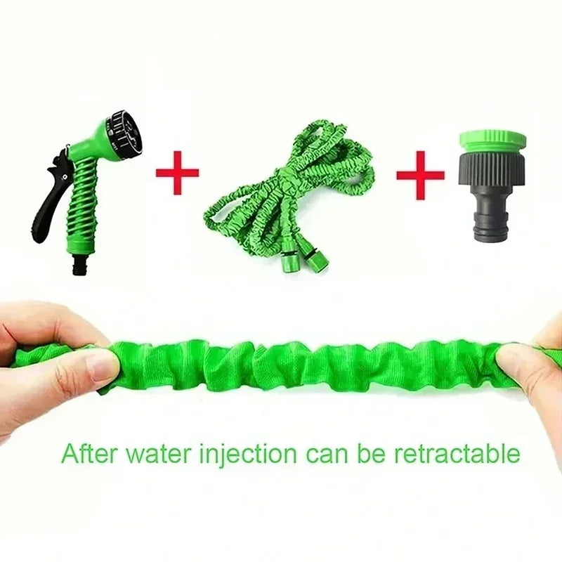 Hose 5m 7.5m 10m 15M Expandable Magic Water  Pipes - Garden Hose with 7 Water Spraying Functions&Water Gun for Home&Car Washing