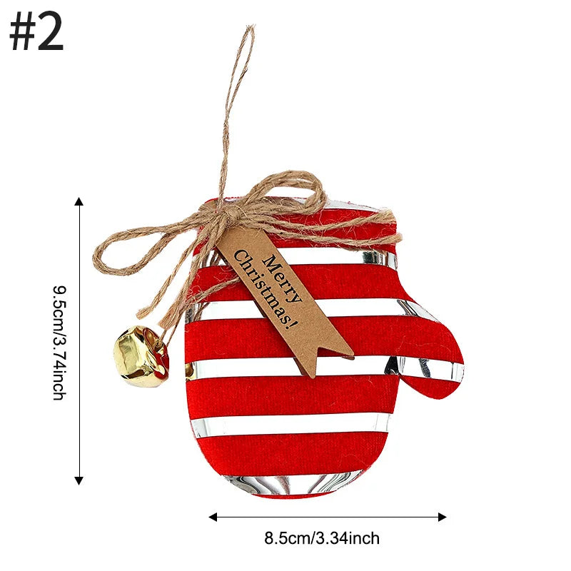 Christmas Decorations Christmas Tree Accessories New Year Kawaii Hanging Pendants Gift Sock Pendant for Navidad Decor