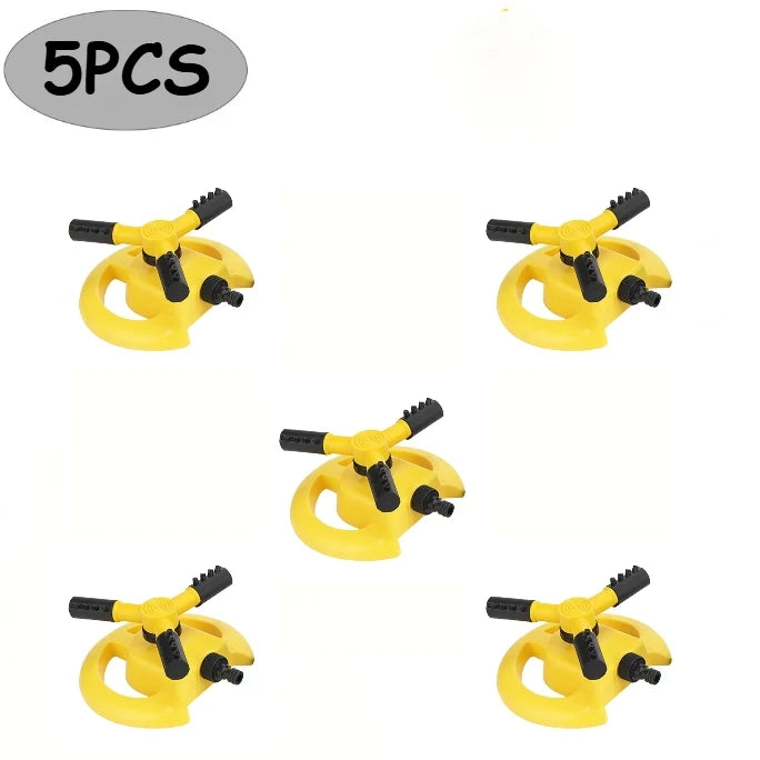 360 Degree Rotating Garden Sprinkler Automatic Lawn Water Sprayer Irrigation System for Yard Coverage Outdoor Plant Care