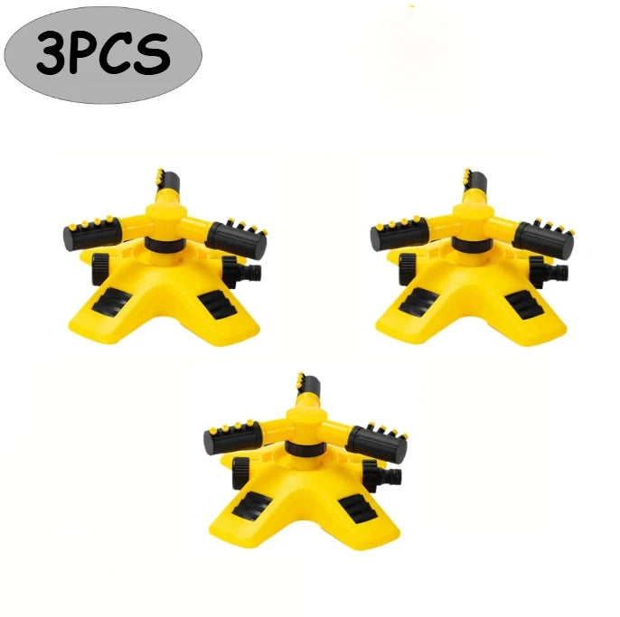 360 Degree Rotating Garden Sprinkler Automatic Lawn Water Sprayer Irrigation System for Yard Coverage Outdoor Plant Care