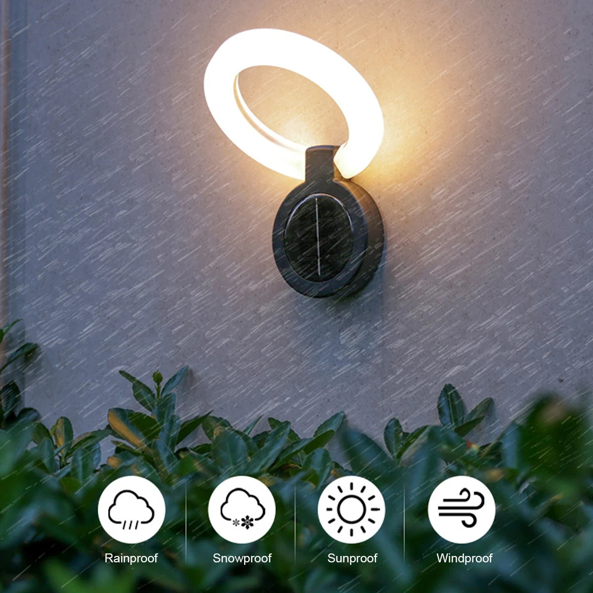 Led Solar Waterproof Atmosphere Light Lights For Outdoor Underground Deck Folding Garden Stairs Decoration Powered Step Driveway