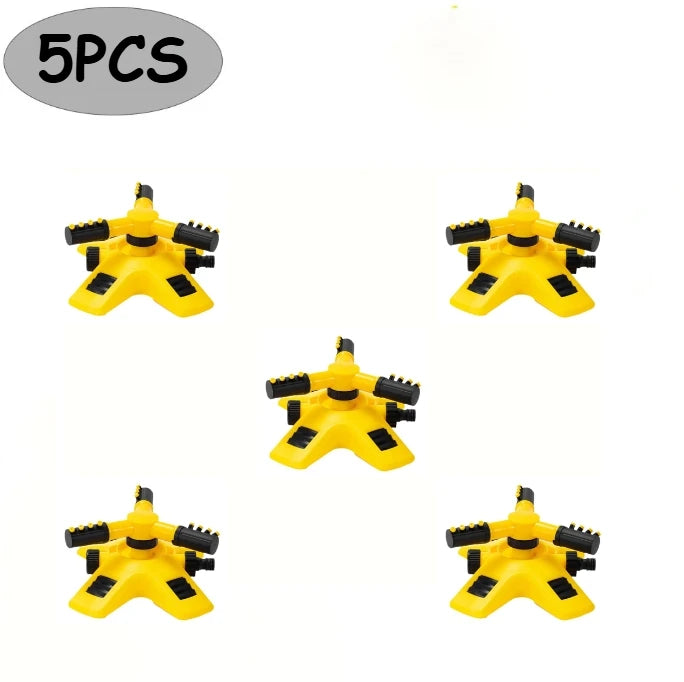 360 Degree Rotating Garden Sprinkler Automatic Lawn Water Sprayer Irrigation System for Yard Coverage Outdoor Plant Care