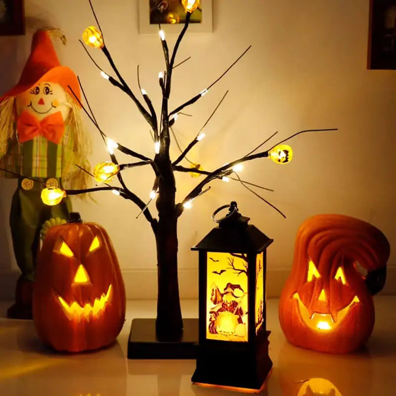 Jack O Lantern Pumpkin Decor Led Light Up Pumpkin Outdoor Decoration Battery-Powered Halloween Pumpkin Lamp Light Up Pumpkin