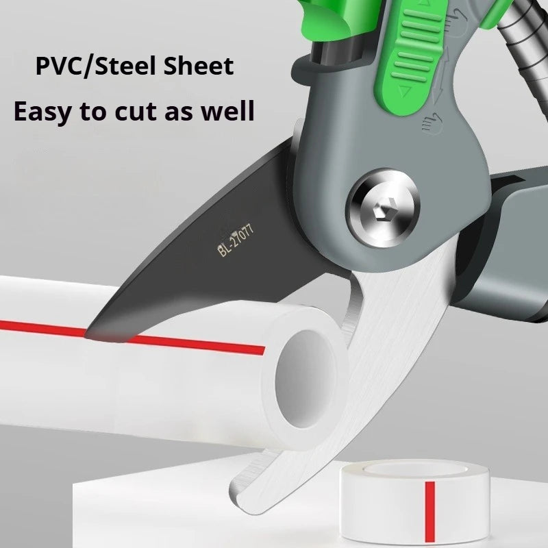 Gardening Branch Scissors Portable Pruning Shears Labor Saving Flower Fruit Tree Branches Trimming Tools Safety Lock Hand Pruner