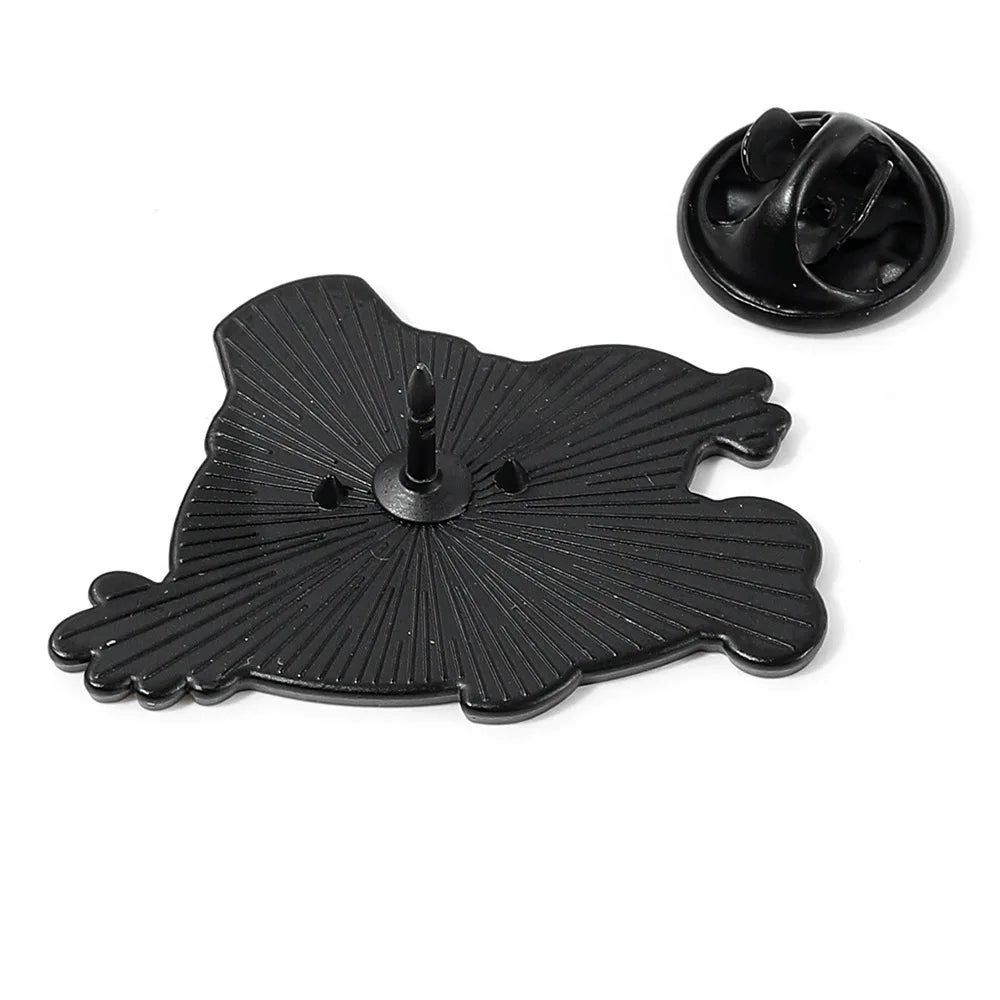 Cute Cartoon Thanksgiving Enamel Brooch Creative Animal Hedgehog Pumpkin Turkey Lapel Pin Badge Backpack Clothing Accessories