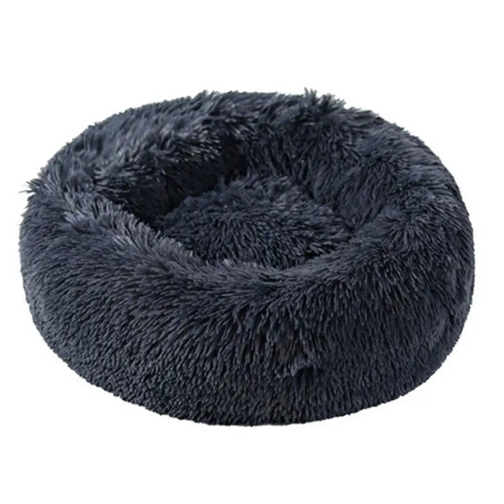 Home Plush Pet Nest Winter Cat Nest Dog Nest Warm Detachable and Washable Round Cat Nest Pet Bed Seasonal Universal Decoration